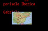 La penisola Iberica Gabriele Cordigliera Betica Sistema centrale Sistema Iberico Meseta Sierra Nevada Cordigliera Cantabrica Pirenei.