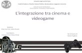 L’integrazione tra cinema e videogame Relatore: Chiar.mo Prof. Fabio Muzzio Correlatore: Chiar.mo Prof. Marco Porta Tesi di laurea di Demis Pugliese Università.