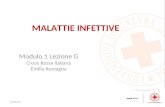 12/03/12 Modulo 1 Lezione G Croce Rossa Italiana Emilia Romagna MALATTIE INFETTIVE.