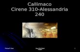 Prof.ssa F. CartaLiceo G.M. Dettori Cagliari 1 Callimaco Cirene 310-Alessandria 240.