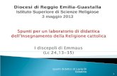 Diocesi di Reggio Emilia-Guastalla Istituto Superiore di Scienze Religiose 3 maggio 2013 1 Spunti didattici di Lavia Di Sabatino.