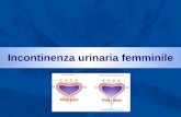 Incontinenza urinaria femminile. Incontinenza urinaria L’incontinenza urinaria è la perdita involontaria di urina attraverso l’uretra. È spesso chiamata.