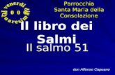 Il salmo 51 don Alfonso Capuano Il libro dei SalmiParrocchia Santa Maria della Consolazione.