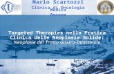 Targeted Therapies nella Pratica Clinica delle Neoplasie Solide: Neoplasie del Tratto Gastro-Intestinale Mario Scartozzi Clinica di Oncologia Medica Ancona.