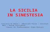 LA SICILIA IN SINESTESIA Francesco Di Bella | Sebastiano Favara | Salvatore Meli | Davide Provvidenza Classe: 2H Professoressa: Elena Brancati.