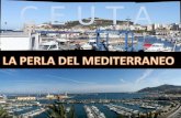 C E U T A Ceuta è una città autonoma spagnola situata nel Nord Africa, circondata dal Marocco, situata sulla costa del mar Mediterraneo vicino allo stretto.