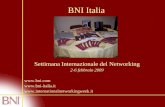 BNI Italia Settimana Internazionale del Networking 2-6 febbraio 2009   .