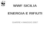 WWF SICILIA ENERGIA E RIFIUTI GIARRE 4 MAGGIO 2007.