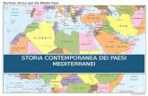 TEMI DELLE LEZIONI Tema principale: Evoluzione storica e politica dei Paesi mediterranei Temi trasversali e approfondimenti:  Il conflitto arabo israeliano.