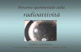 Percorso sperimentale sulla radioattività Isidoro Sciarratta Corso di Laurea in NeuroFisioPatologia - UNIUD 2002/03.