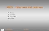 20 Settembre 2005CSN1 - Roma1 MEG : relazione dei referees P. Cenci R. Contri P. Morettini M. Sozzi.