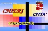 CHIERI CHIERI CITTA’ CITTA’ EDUCATIVA EDUCATIVA 13 DICEMBRE 2001.
