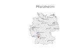 Pforzheim. Il paesaggio Pforzheim è situata al confine nord della Foresta Nera in una valle dove si incontrano tre fiumi, il Würm, il Nagold e l'Enz,