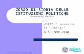 Composizione grafica dott. Andrea Dezi - 2003 CORSO DI STORIA DELLE ISTITUZIONI POLITICHE Docente Prof. Martucci Unità 1 (Lezioni n. 1-2) II SEMESTRE A.A.