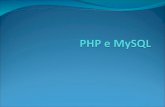 Interazione col DB Per interagire con una base dati da una pagina PHP occorre procedere come segue: Eseguire la connessione al DBMS MySQL in ascolto;