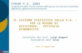 FORUM P.A. 2004 La gestione delle risorse umane nelle pp.aa. tra norme e contratto: efficienza, efficacia ed economicità IL SISTEMA STATISTICO SULLA P.A.