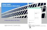 Guida alla lettura del Piano aggiornamento 17 aprile 2014 Piano della Performance 2014-2016.