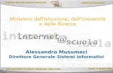 Direzione Generale Sistemi Informativi Reti telematiche e minori: l’esperienza nelle scuole Reti telematiche e minori: l’esperienza nelle scuole Roma,