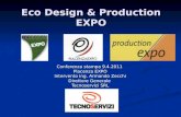 Eco Design & Production EXPO Conferenza stampa 9.4.2011 Piacenza EXPO Intervento ing. Armando Zecchi Direttore Generale Tecnoservizi SRL Tecnoservizi SRL.