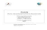 RAN Rete Accelerometrica Nazionale Monografia della postazione di Ripa Fagnano Codice stazione RIP Prima compilazione: 08 Novembre 2006 Aggiornamento: