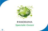 PANORAMA Speciale Green. Special Green Panorama n° 9 in uscita il 26 Febbraio conterrà uno speciale di 5 pagine dedicato alle tematiche della sostenibilità.