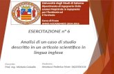 Università degli Studi di Salerno Dipartimento di Ingegneria Civile Laurea Magistrale in Ingegneria per l’Ambiente ed il Territorio Corso di Frane ANNO.