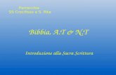 Bibbia, A.T & N.T Introduzione alla Sacra Scrittura Parrocchia SS Crocifisso e S. Rita.