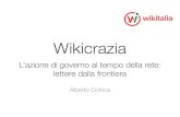 Wikicrazia: oltre i limiti della partecipazione civica al tempo della rete