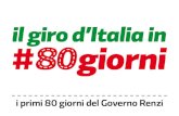 Il giro d'Italia in #80giorni