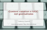 L'uso degli UGC nel giornalismo - pro e contro della content curation