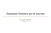 Facebook Timeline per le marche - Guida