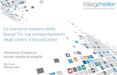 20130926: BM_Lo scenario italiano della social tv tra comportamenti degli utenti e broadcaster