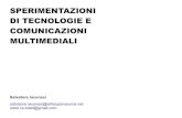 Sperimentazioni di Tecnologie e Comunicazioni Multimediali . Lezione 1
