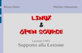 Linux & Open Source - Lezione 1 Supporto