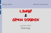 Linux & Open Source - Lezione 1