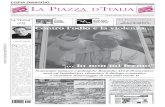 LA PIAZZA D'ITALIA 1-15/15-31 Ottobre 2006 - Anno XLIII - NN. 19-20