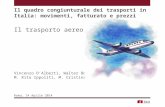 V. D’Alberti, W. Bottacci, M. R. Ippoliti, M. C. Lais - Il Trasporto aereo