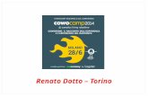 CowoCamp14: la presentazione di Renato Dotto (Cowo Torino) su "Comunicare tre coworking in un colpo solo".