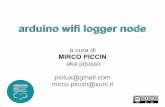 Arduino wifi logger node