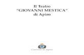 Teatro "Giovanni Mestica" Apiro