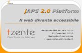 jAPS 2.0 Il web diventa accessibile - Barcamp Accessibilità e CMS 2010