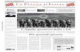 1-15/16-31 Luglio - 1-15/16-31 agosto 2009 - Anno XLV - NN. 59 - 60 - 61 - 62 - L'Aquila: promossi Italia e G8