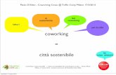 Coworking = città sostenibile - Paolo Daltan
