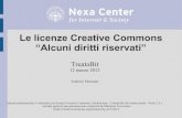 Creative Commons - Alcuni diritti riservati