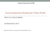 Comunicazione Social per il Non Profit