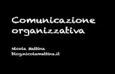 Comunicazione Organizzativa
