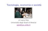 Tecnologia Economia e Società