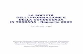RAPPORTO 2009 - Toscana, la società dell’informazione e della conoscenza