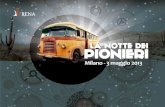 La notte dei Pionieri - Milano, 3 maggio 2013