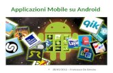 Android Mobile Apps , visione d'insieme